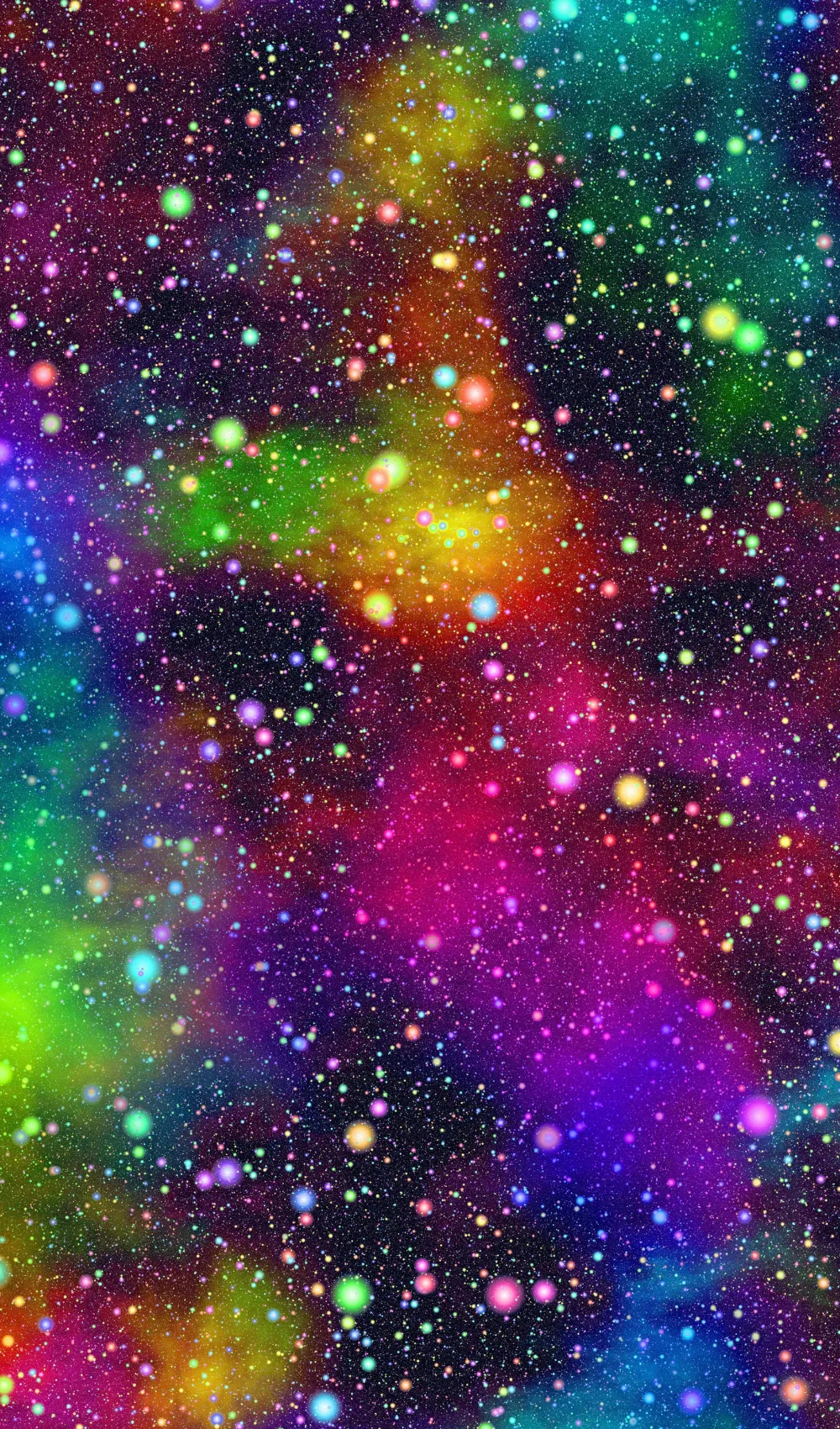 Rainbow Galaxy Capri Leggings sold by Hey Peach product image thumbnail 4