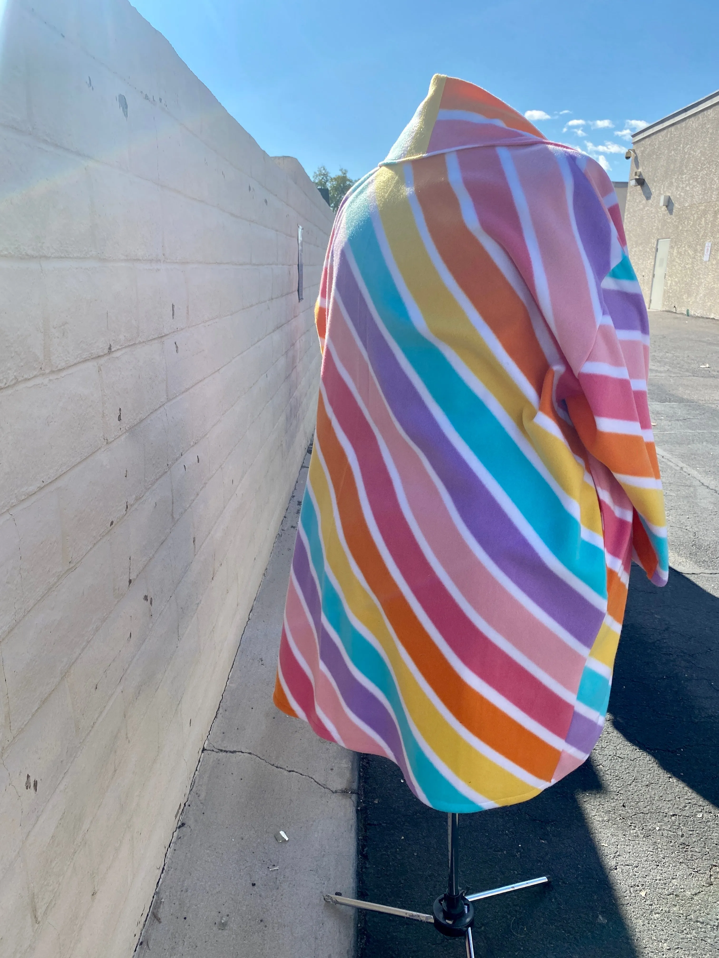 Cozy Coat - size Small - Rainbow Swirl sold by Love Your Peaches product image thumbnail 2