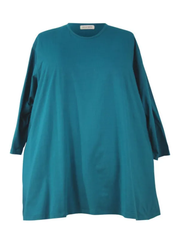 Wide (or Dropped) Shoulder A-line Big Tee - Cotton Jersey Knits sold by Love Your Peaches