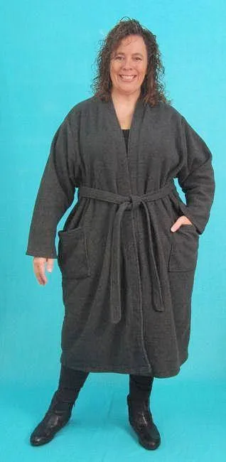 Robe Coat - half belt sold by Love Your Peaches