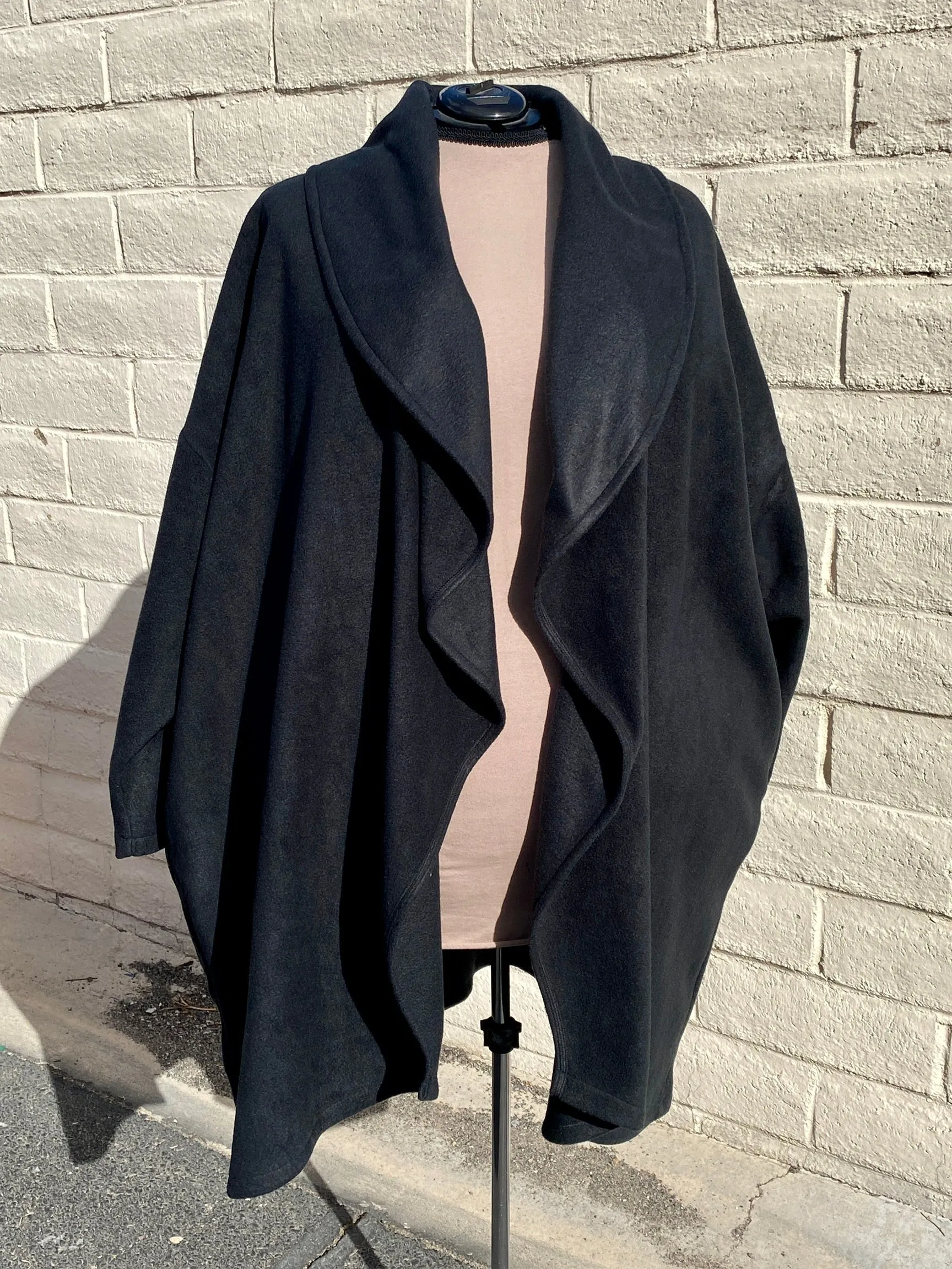 Cozy Coat - size Small - Black sold by Love Your Peaches