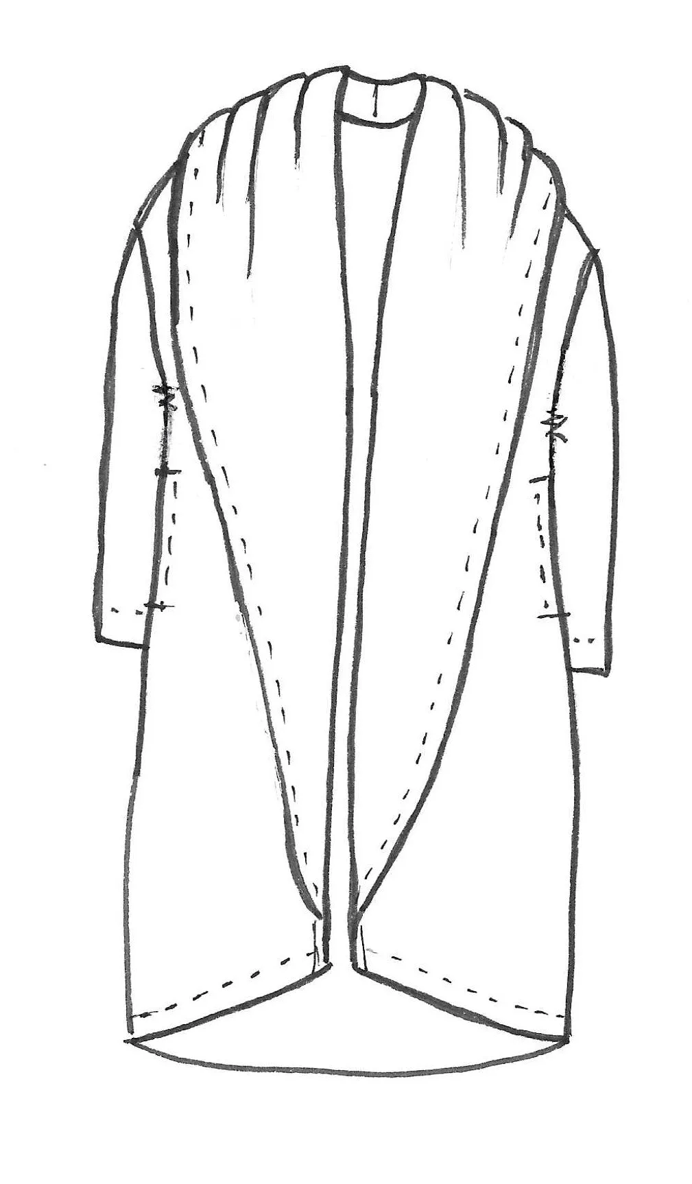 Cozy Coat - size Small - Black sold by Love Your Peaches product image thumbnail 2