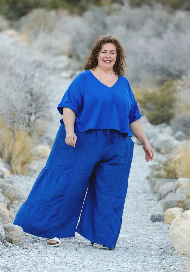 Tiered Palazzo Pants sold by Love Your Peaches product image thumbnail 2