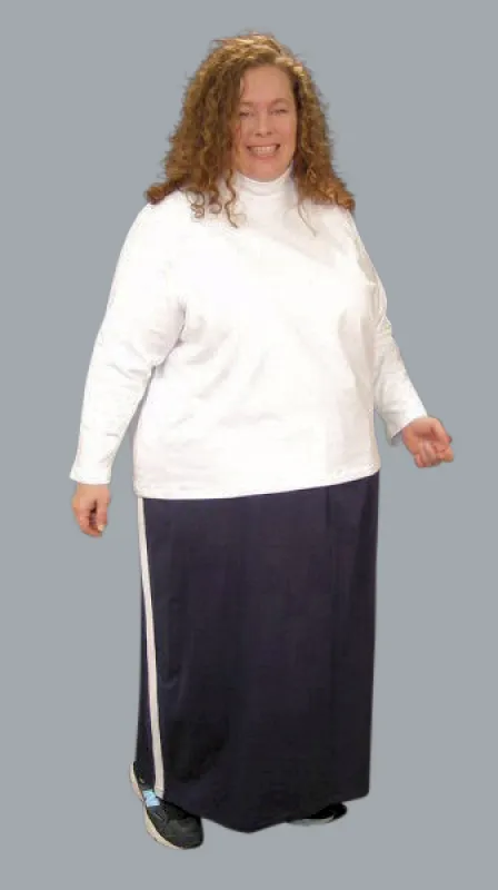 Straight Skirt with Stripe - Cotton Jersey Knits sold by Love Your Peaches