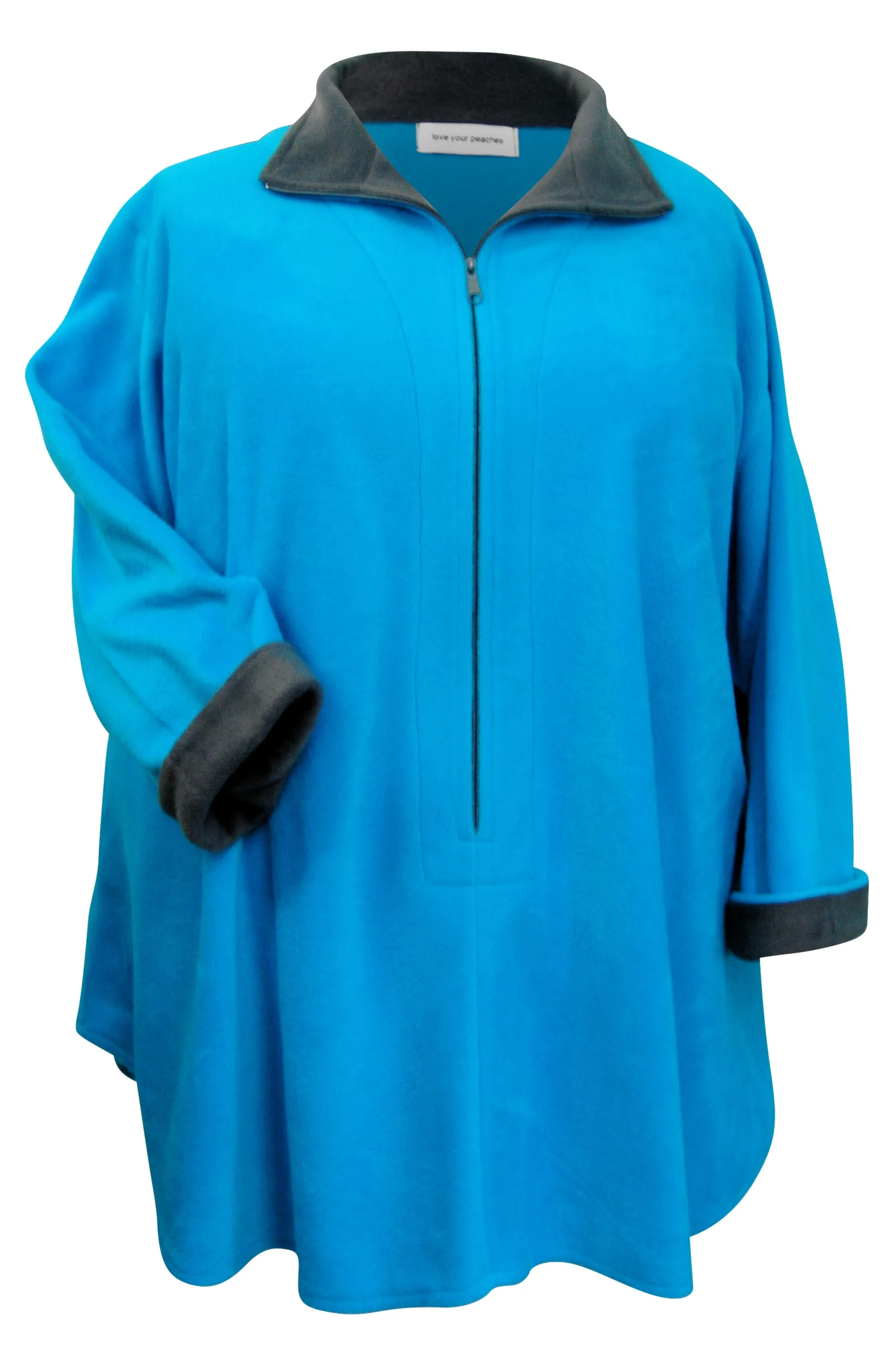 Full Zip Collar Jacket sold by Love Your Peaches product image thumbnail 3