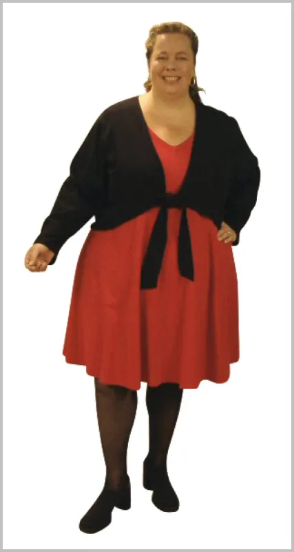 Tie Front Shrug Jacket sold by Love Your Peaches
