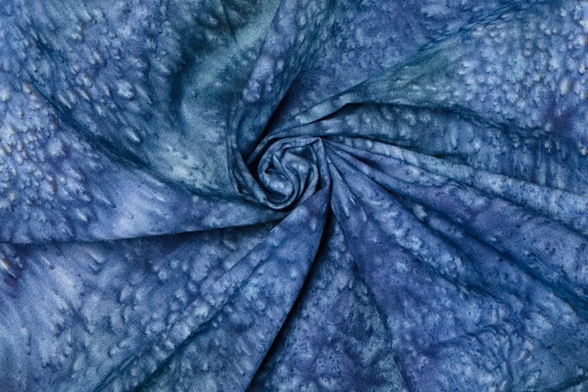 C13.1 - Woven Cotton - lake blue ice dye ** sold by Love Your Peaches