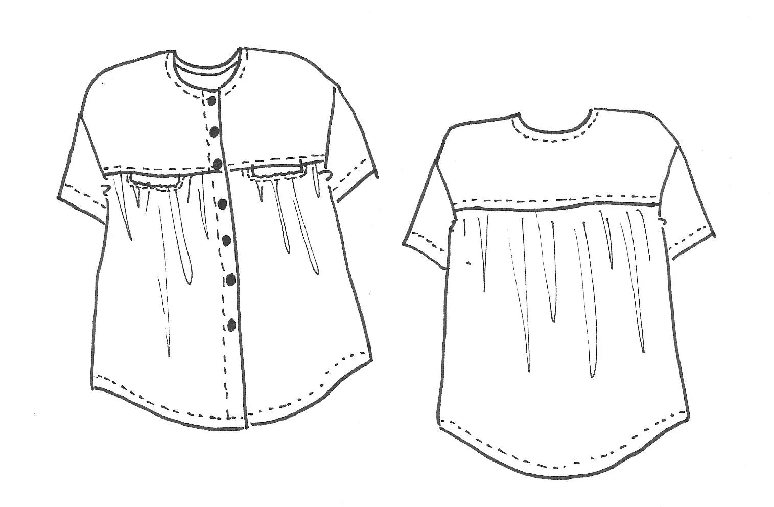 New Artist Shirt - 5x/6x - Hand Printed Cotton *** sold by Love Your Peaches product image thumbnail 2