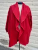 Cozy Coat - size Small - Rhubarb Red sold by Love Your Peaches