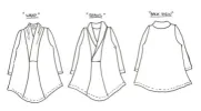 Swing Sweater with Wrap Collar sold by Love Your Peaches