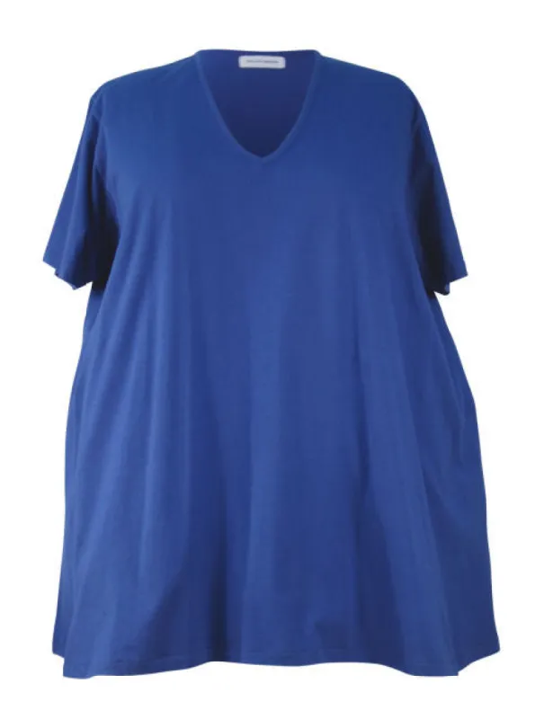 Medium Width Shoulder A-line Big Tee - Cotton Jersey Knits sold by Love Your Peaches