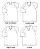 Wide (or Dropped Shoulder) Big Boyfriend Tee - Cotton Jersey Knits sold by Love Your Peaches