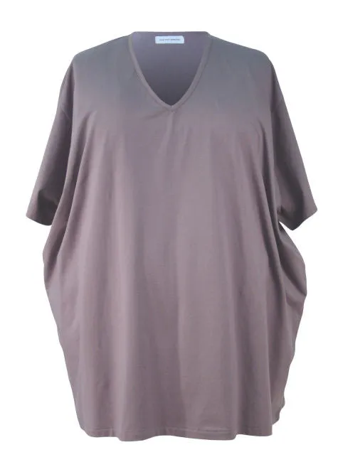 Wide (or Dropped Shoulder) Big Boyfriend Tee - Cotton Jersey Knits sold by Love Your Peaches