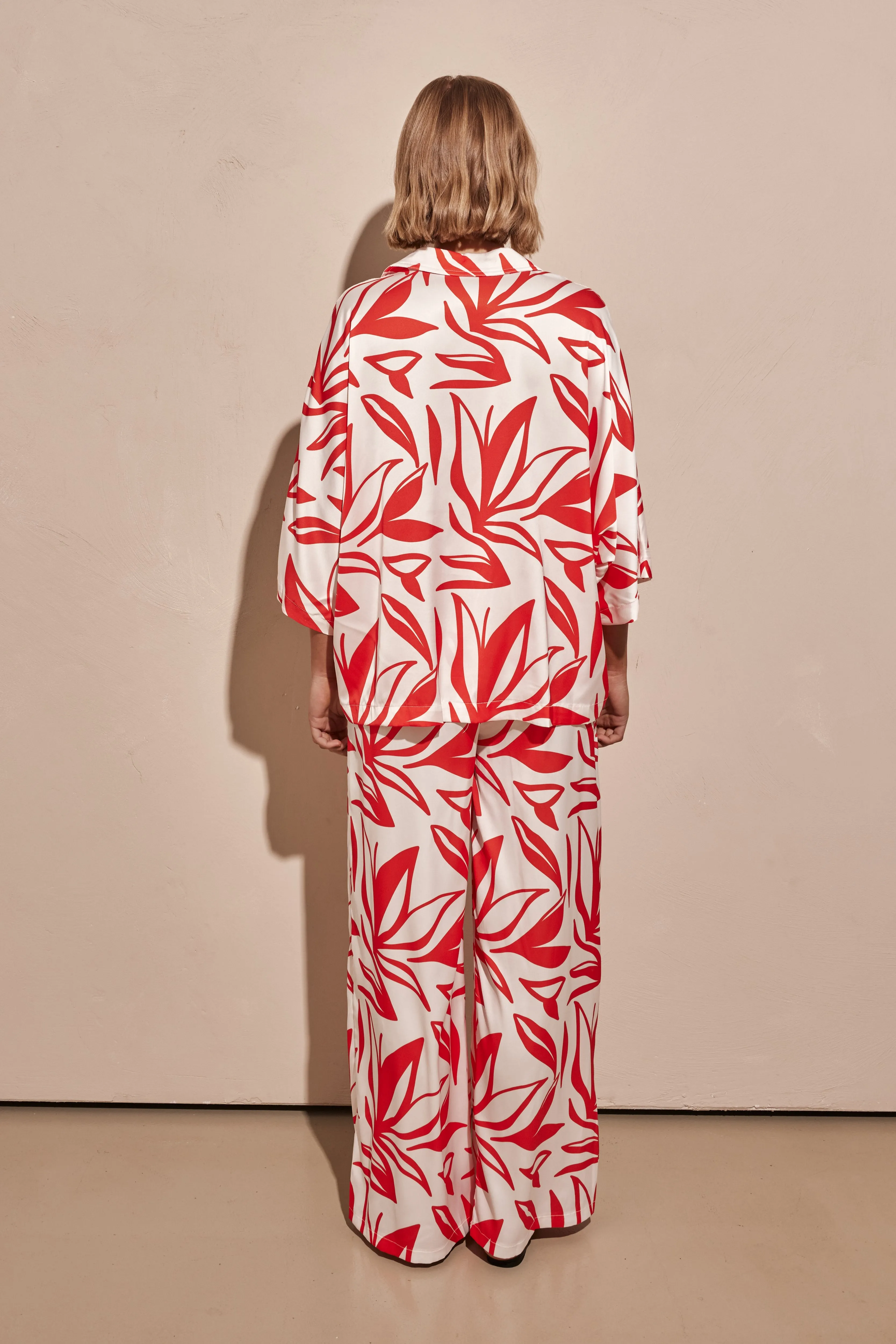 Bloom Shirt (Red) sold by Runway Scout product image thumbnail 5