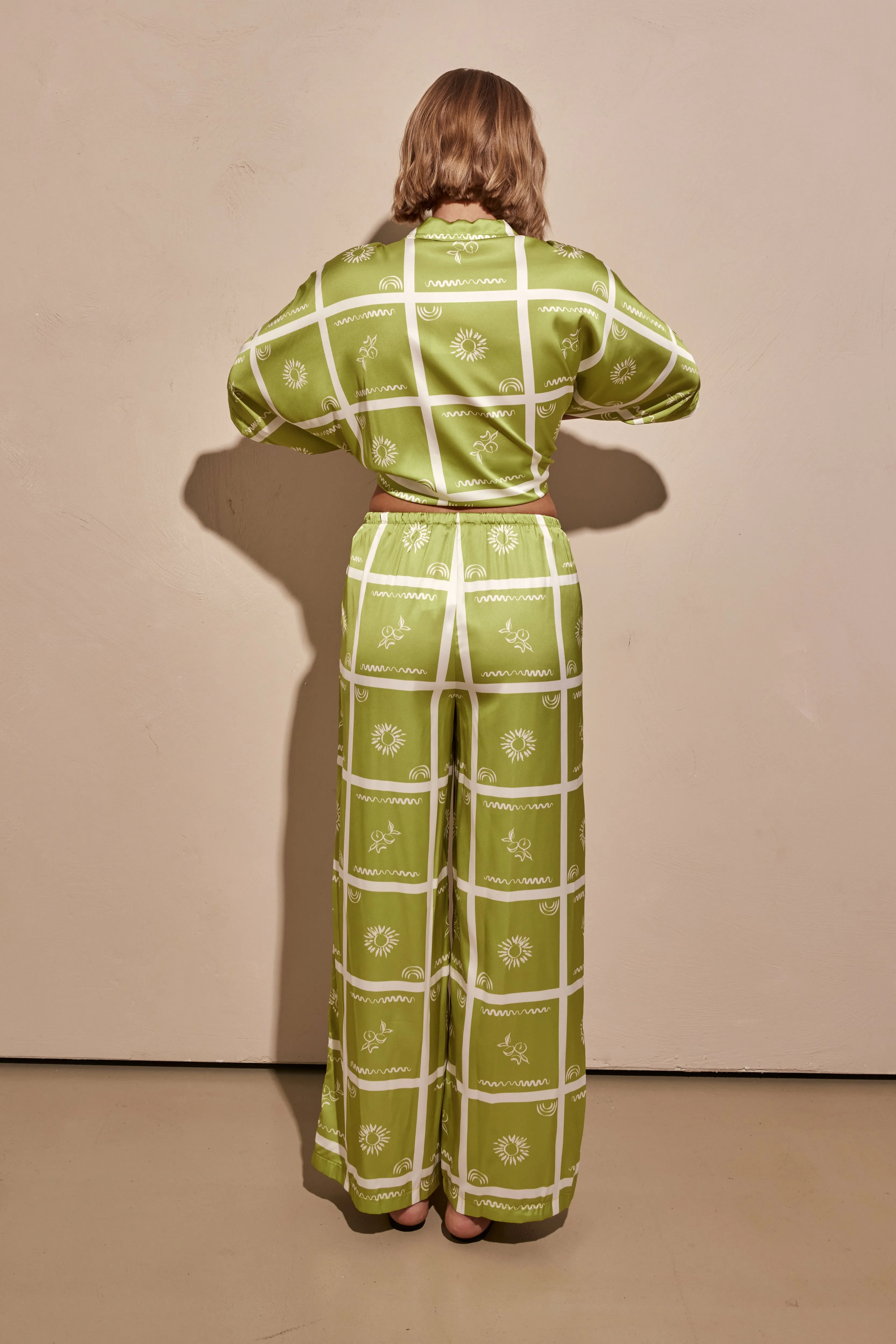 Del Ray Pants (Green) sold by Runway Scout product image thumbnail 5