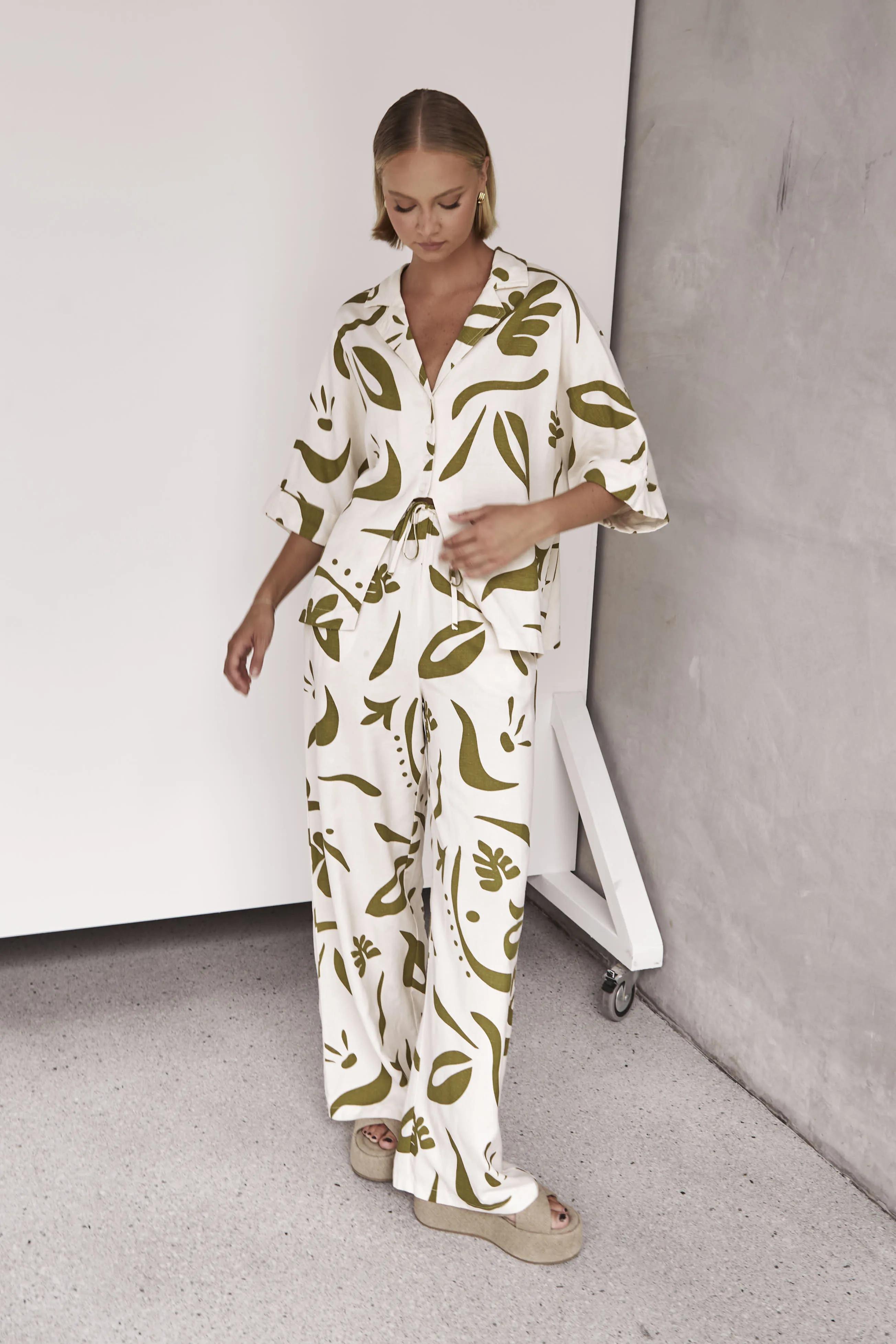 Morgan Pant (Cream) sold by Runway Scout product image thumbnail 4