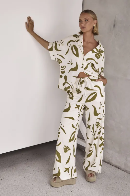 Morgan Pant (Cream) sold by Runway Scout