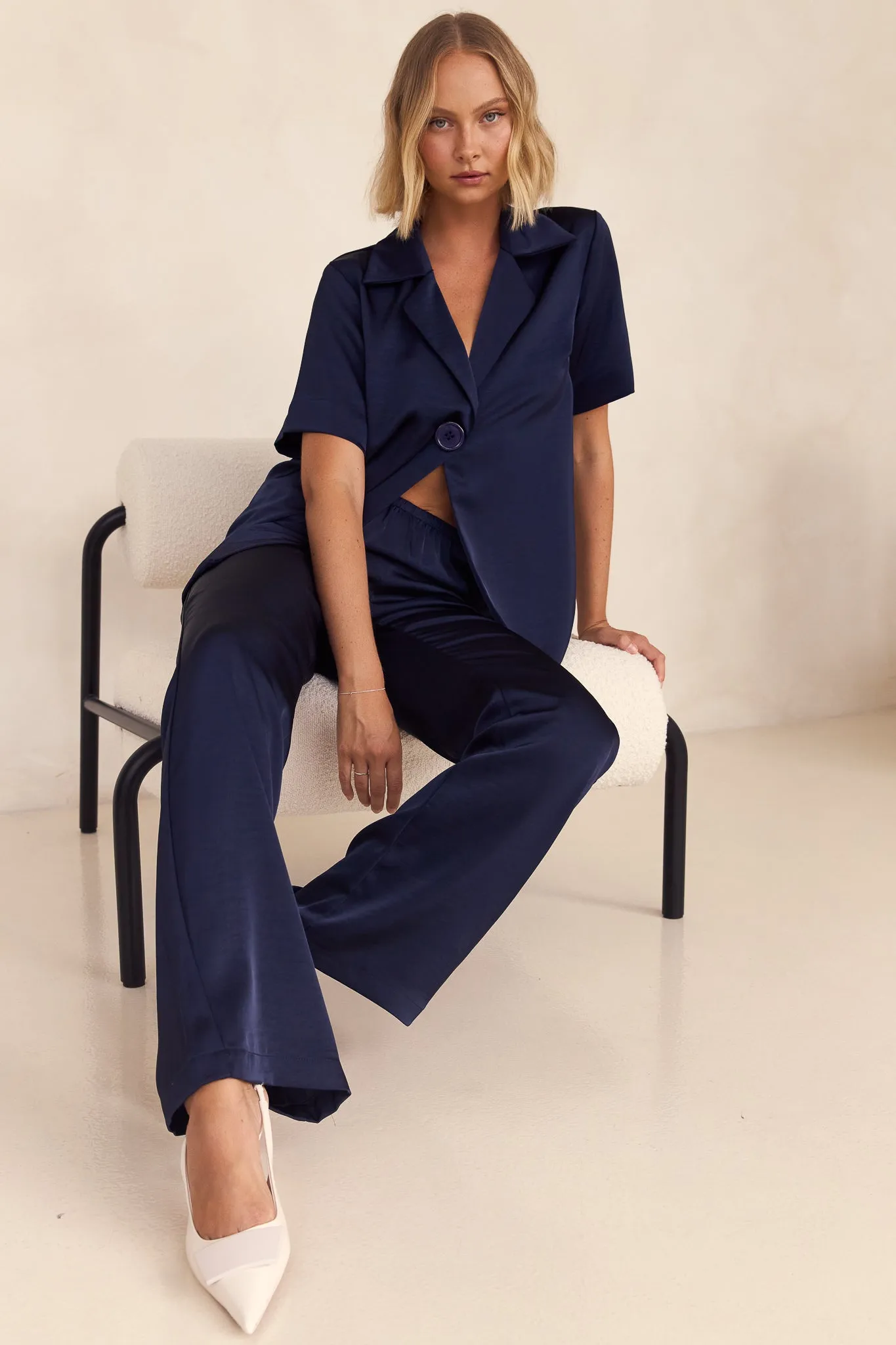 Zara Shirt (Navy) sold by Runway Scout