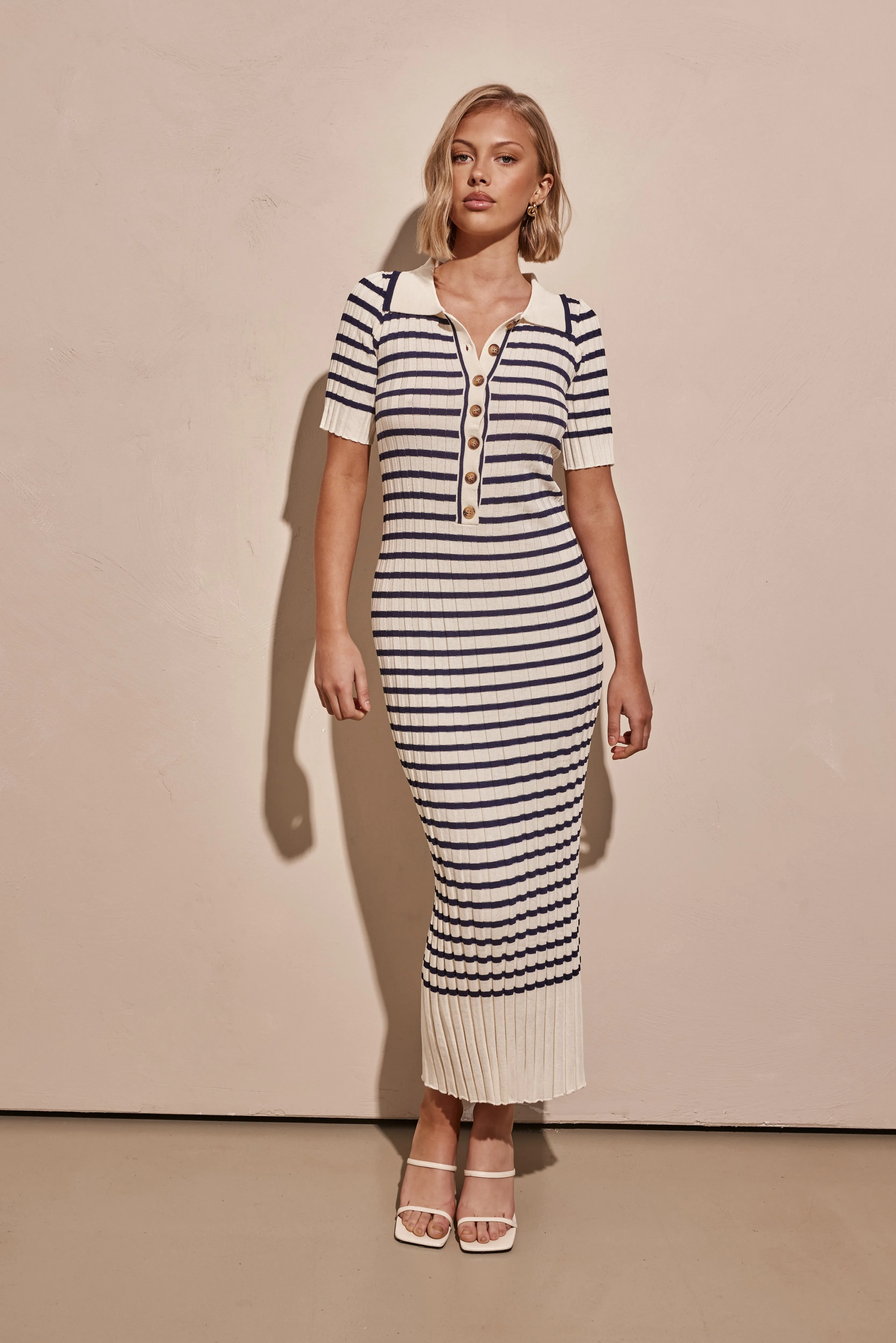 Hadley Knit Maxi Dress (Cream) sold by Runway Scout product image thumbnail 2