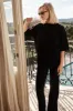 Aime Knit Pant (Black) sold by Runway Scout