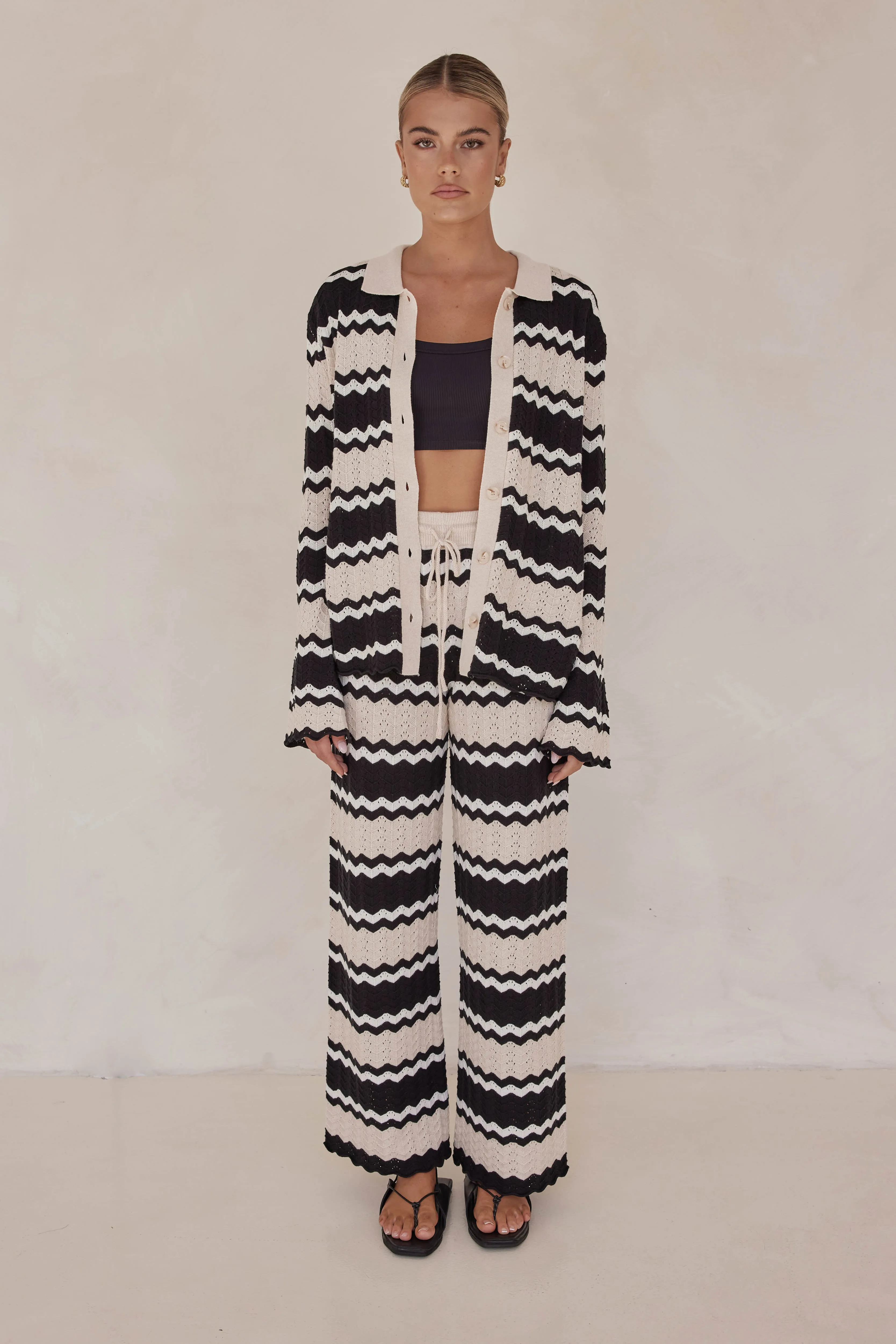 Lucca Knit Pant (Black) sold by Runway Scout product image thumbnail 5