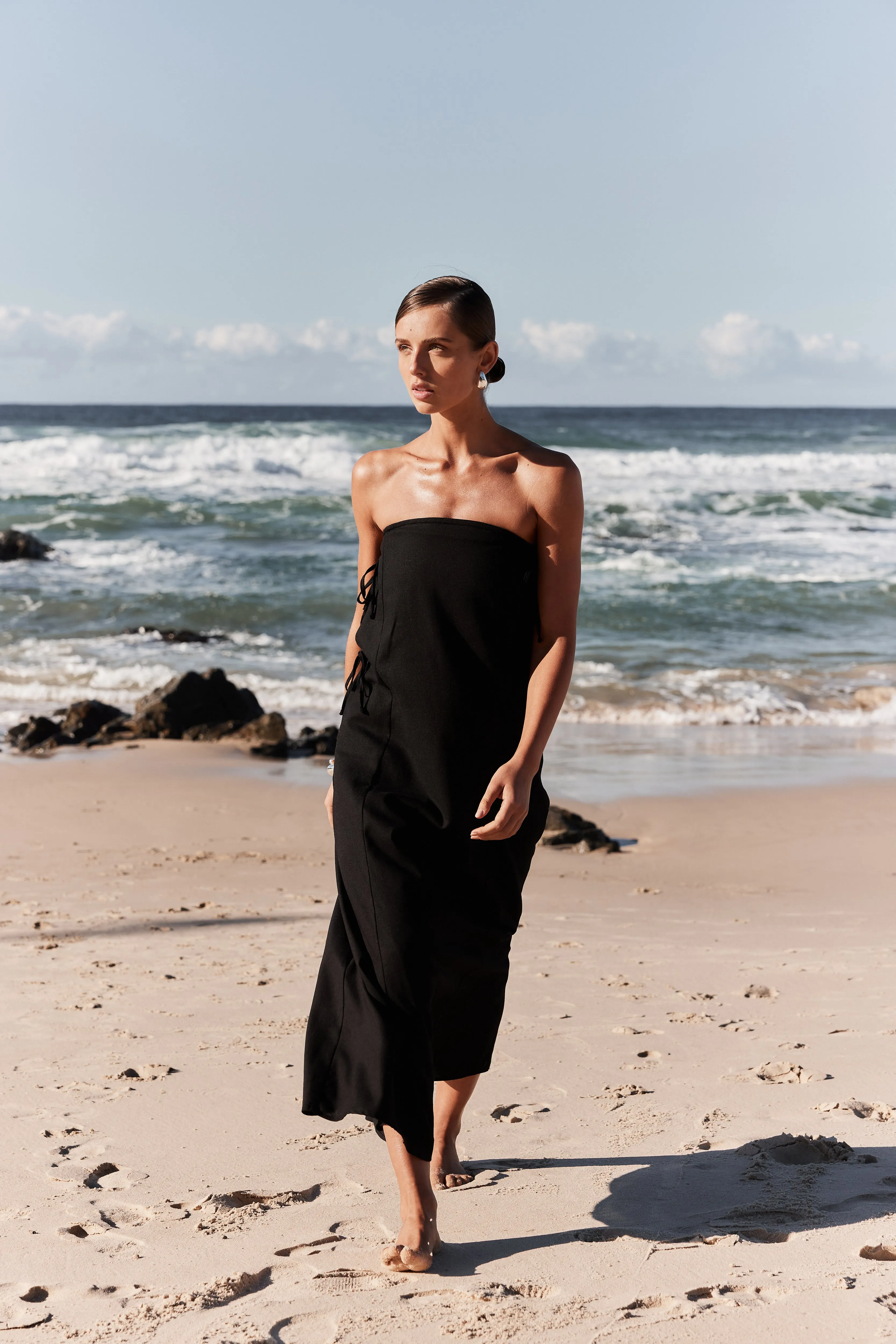 Kayden Maxi Dress (Black) sold by Runway Scout product image thumbnail 3