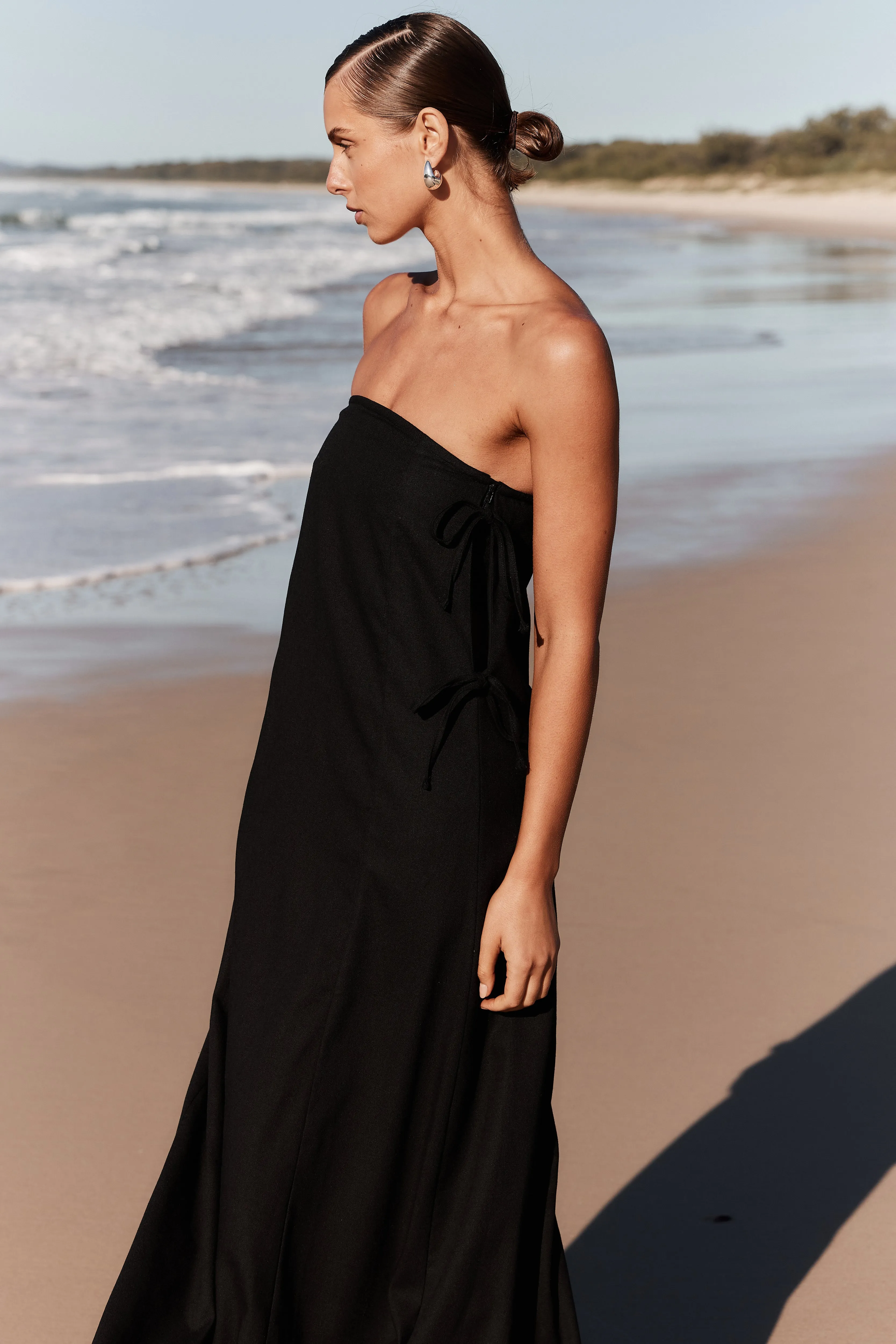 Kayden Maxi Dress (Black) sold by Runway Scout product image thumbnail 5