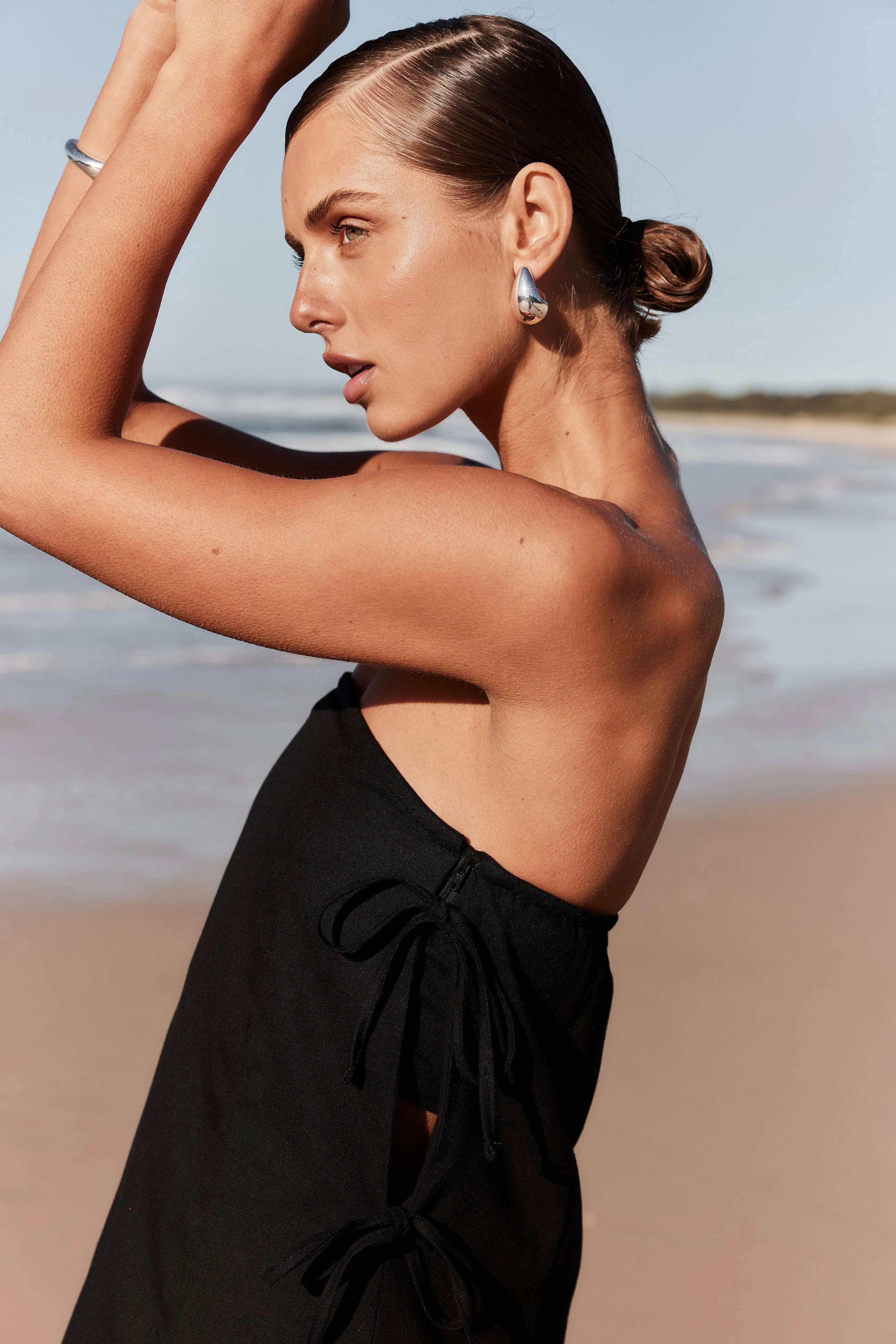 Kayden Maxi Dress (Black) sold by Runway Scout product image thumbnail 4