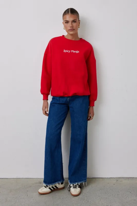 Becker Sweater (Red) sold by Runway Scout