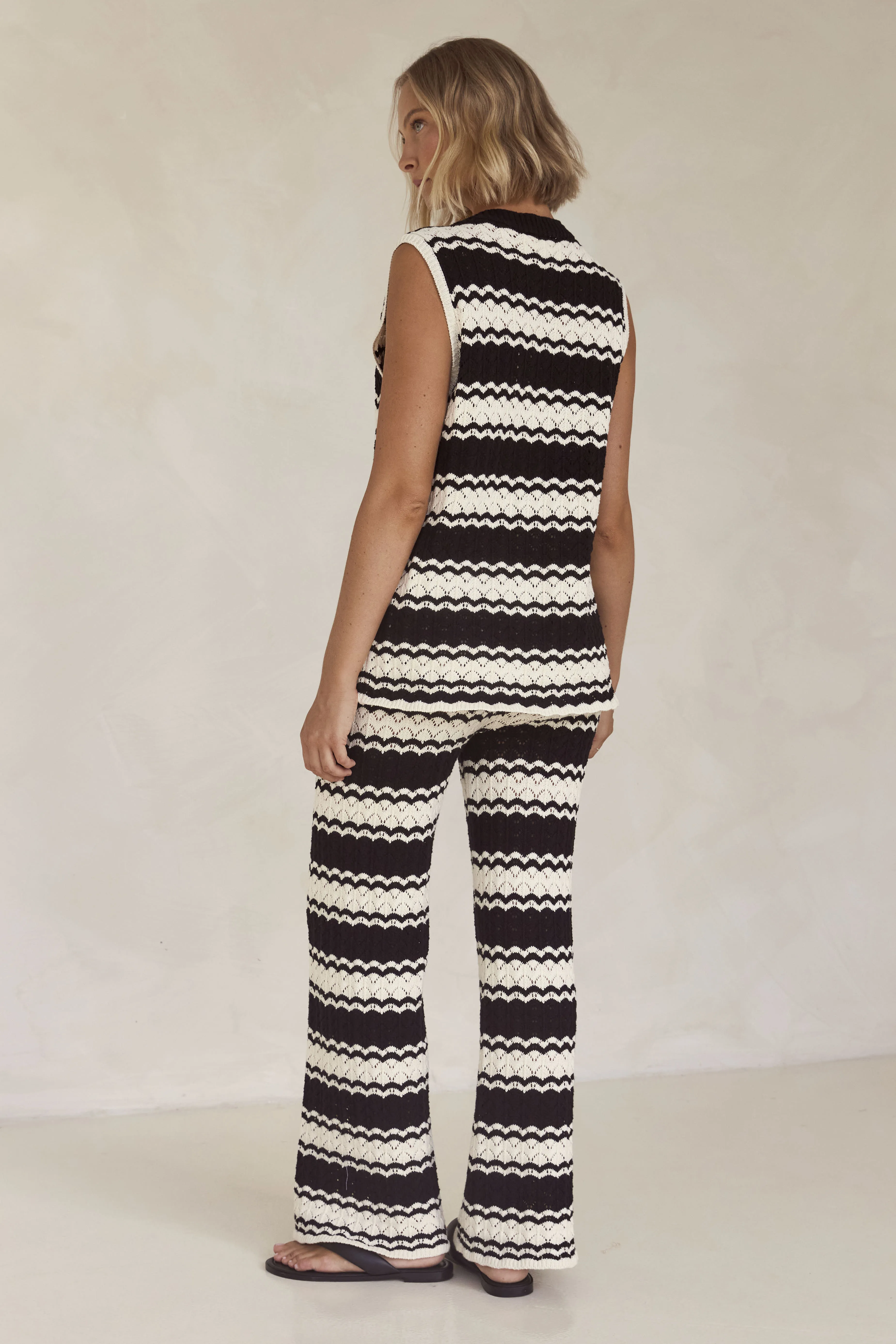 Helena Knit Pant (Black) sold by Runway Scout product image thumbnail 4