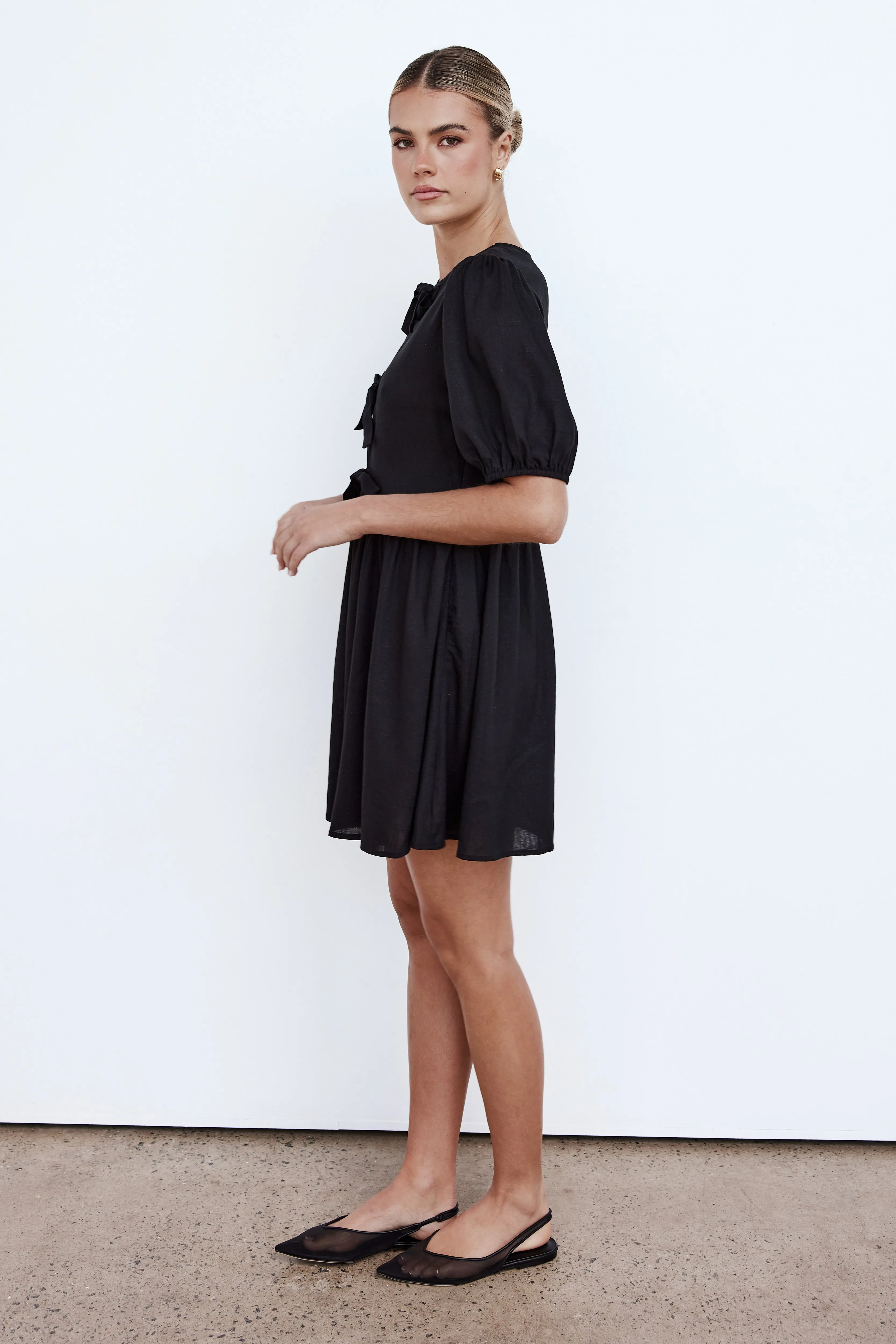 Iona Mini Dress (Black) sold by Runway Scout product image thumbnail 4