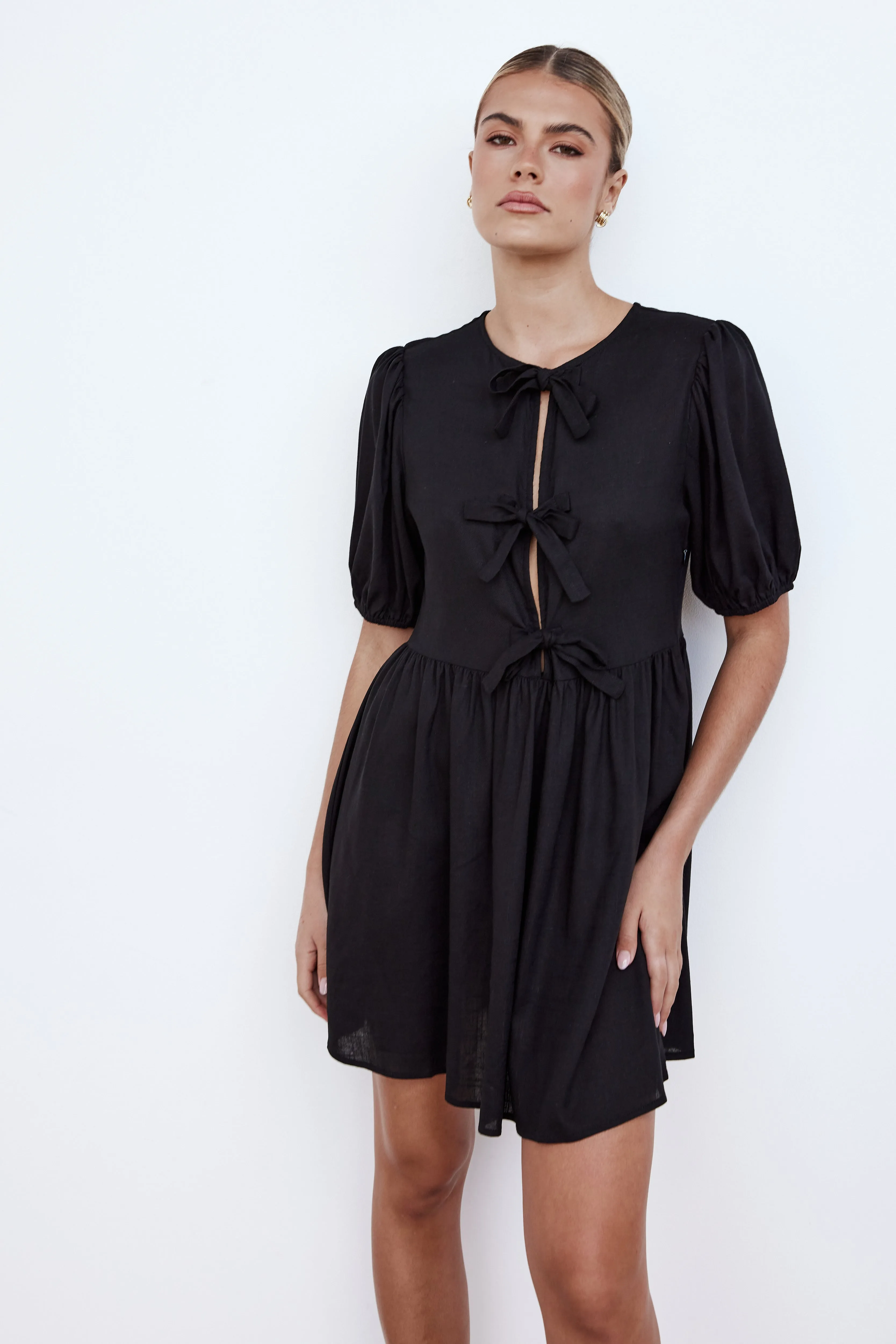 Iona Mini Dress (Black) sold by Runway Scout product image thumbnail 2