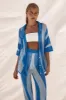 Maison Knit Shirt (Blue) sold by Runway Scout