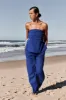 Cassidy Pant (Blue) sold by Runway Scout