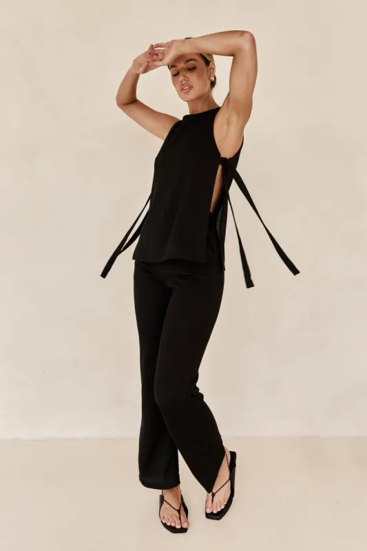 Giselle Knit Set (Black) sold by Runway Scout