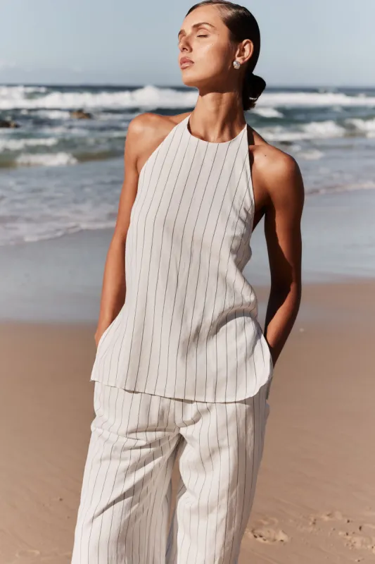 Finley Top (White) sold by Runway Scout