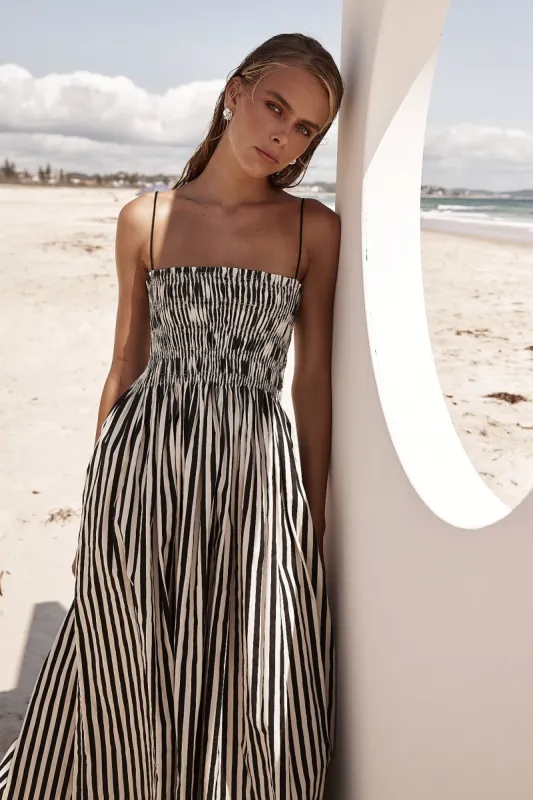 Estelle Maxi Dress (Black) sold by Runway Scout