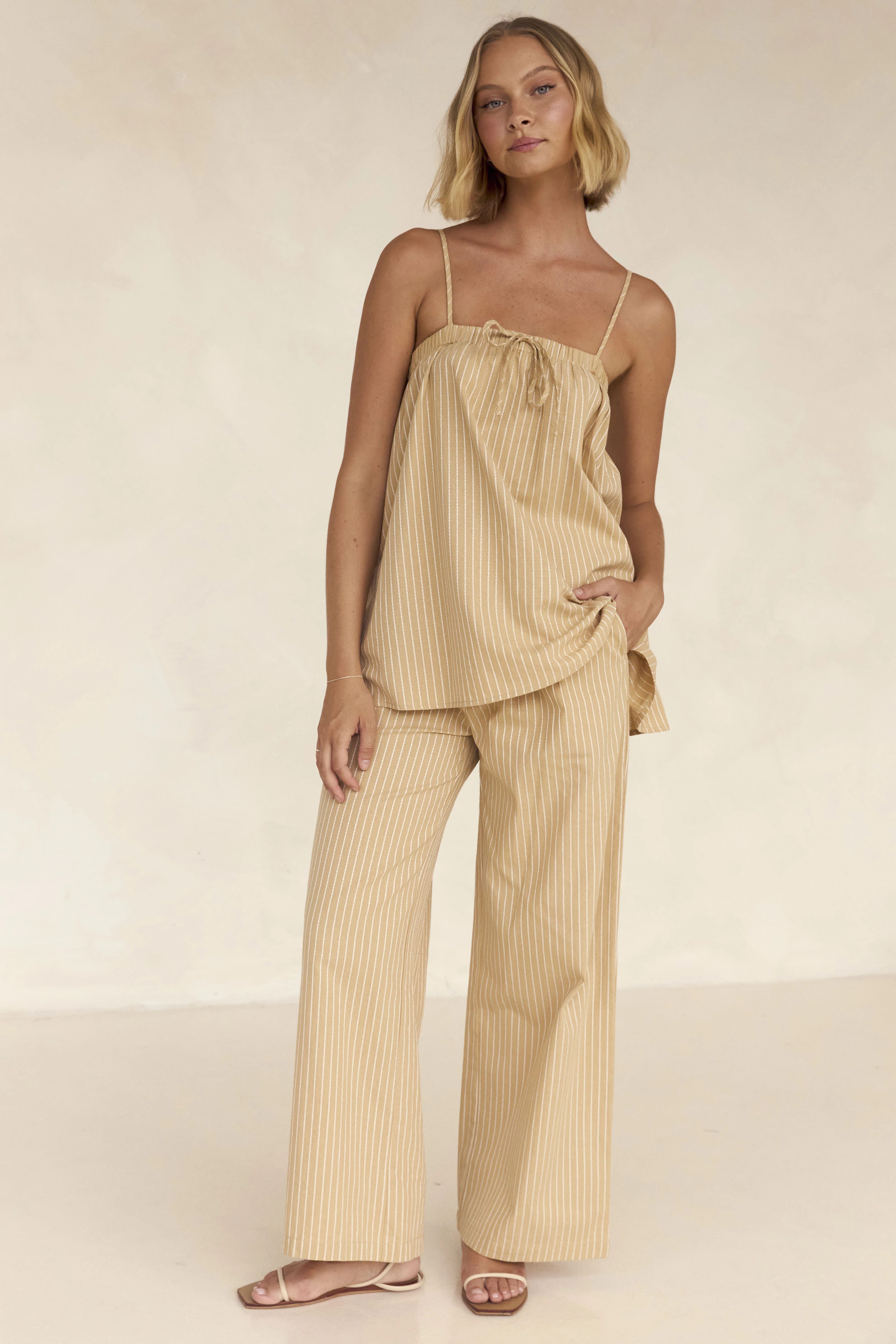 Keller Top (Beige) sold by Runway Scout