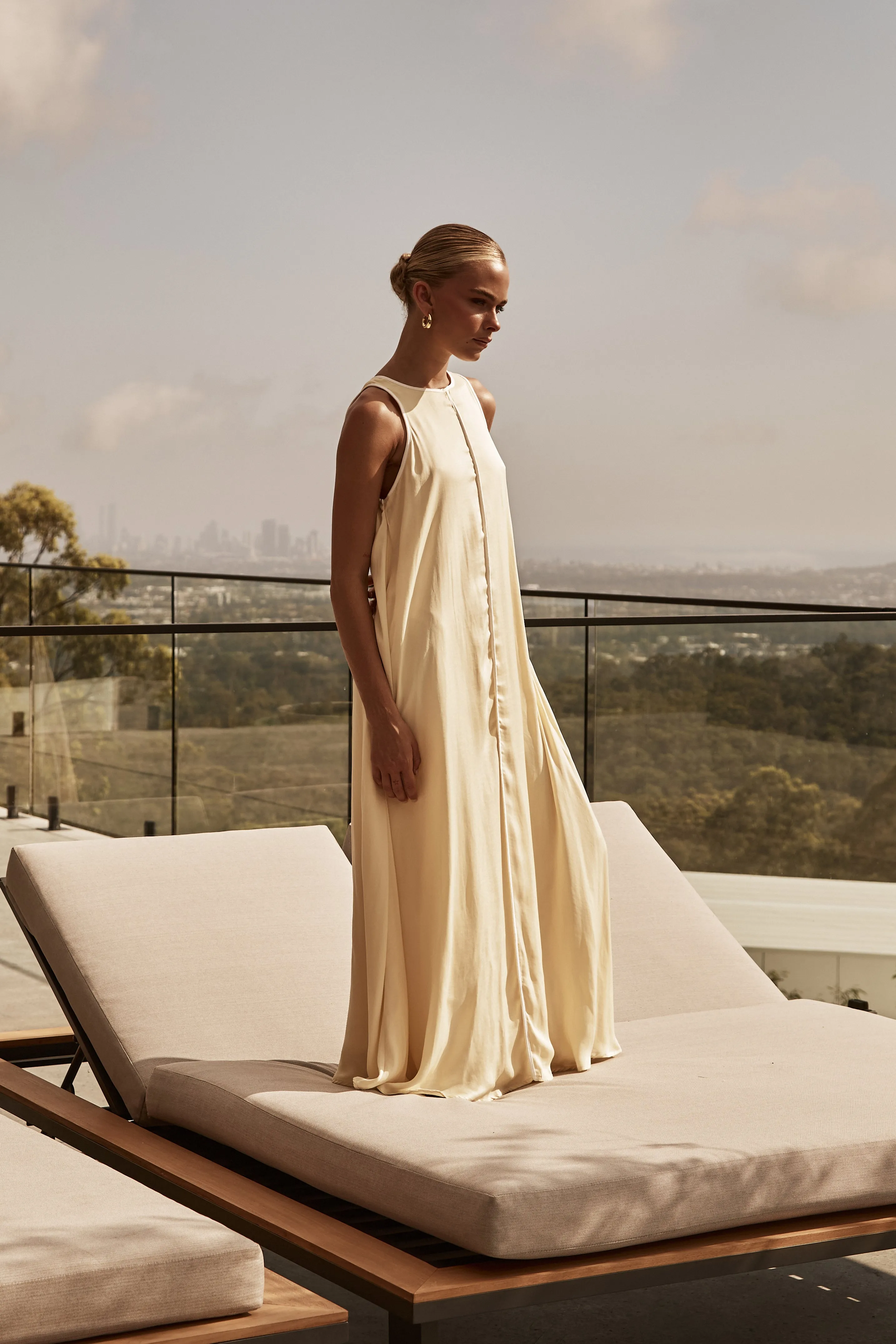 Palos Maxi Dress (Yellow) sold by Runway Scout product image thumbnail 5