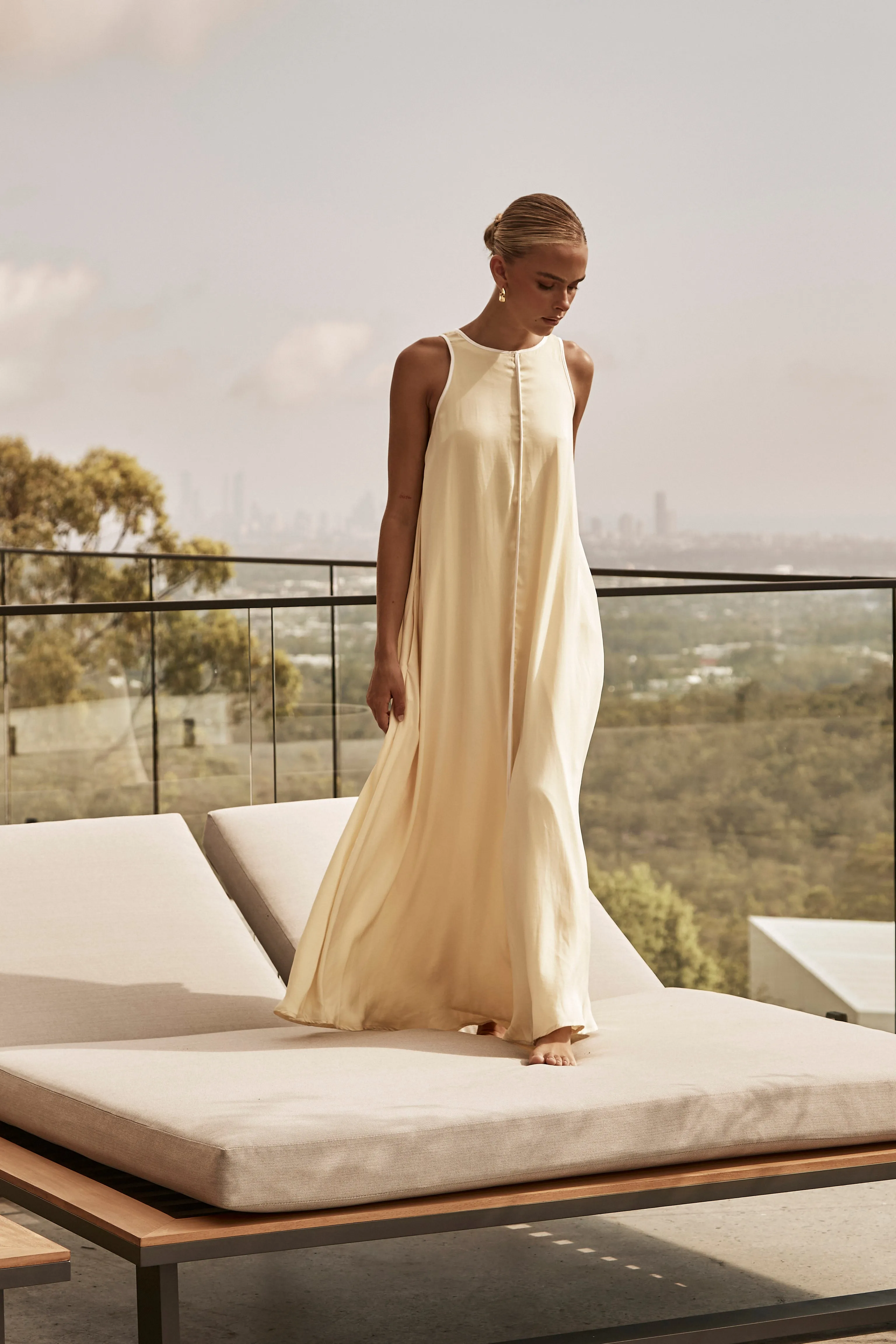 Palos Maxi Dress (Yellow) sold by Runway Scout product image thumbnail 4