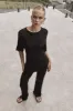 Venice Knit Pant (Black) sold by Runway Scout