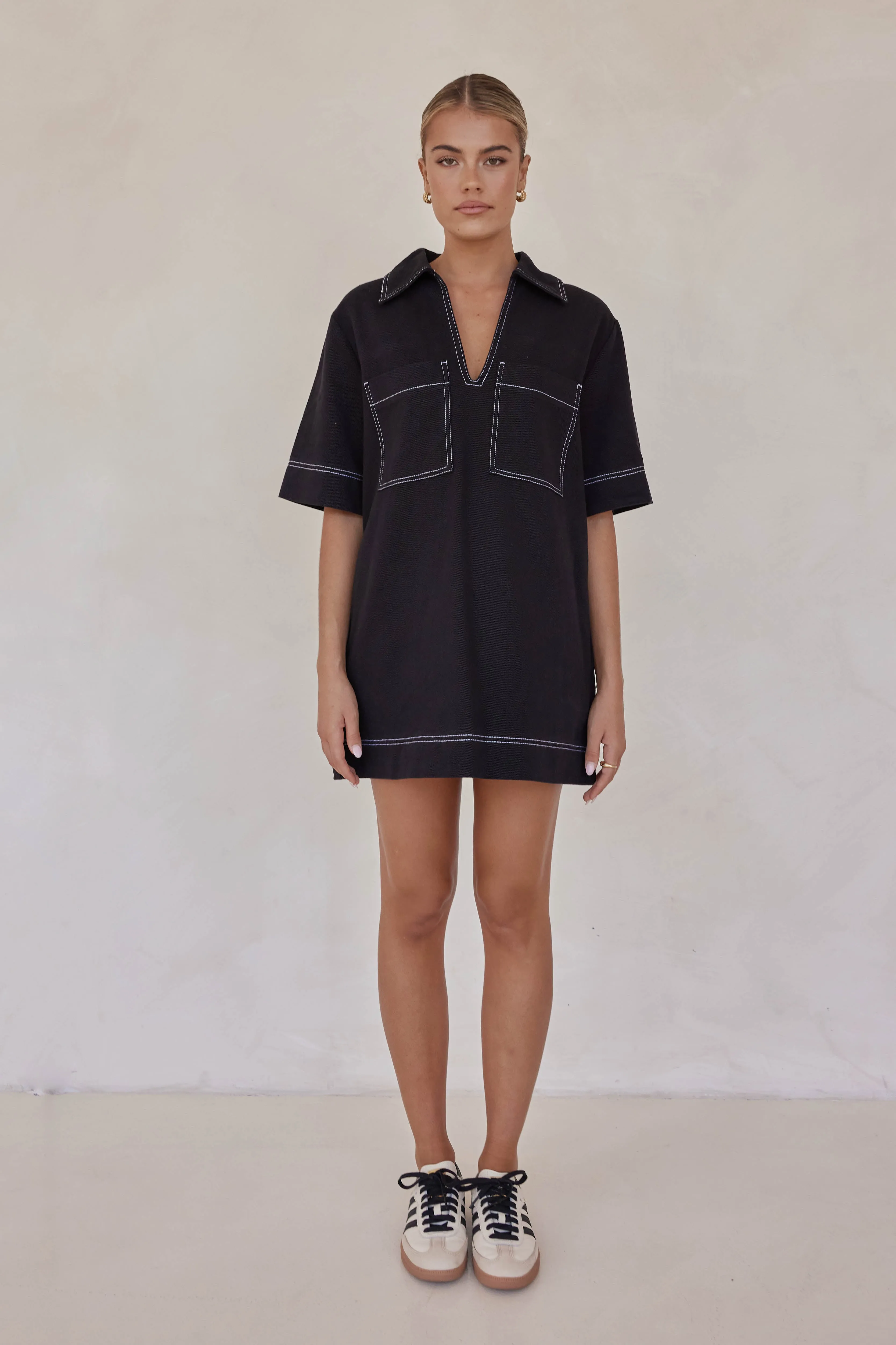 Tara Mini Dress (Black) sold by Runway Scout product image thumbnail 4