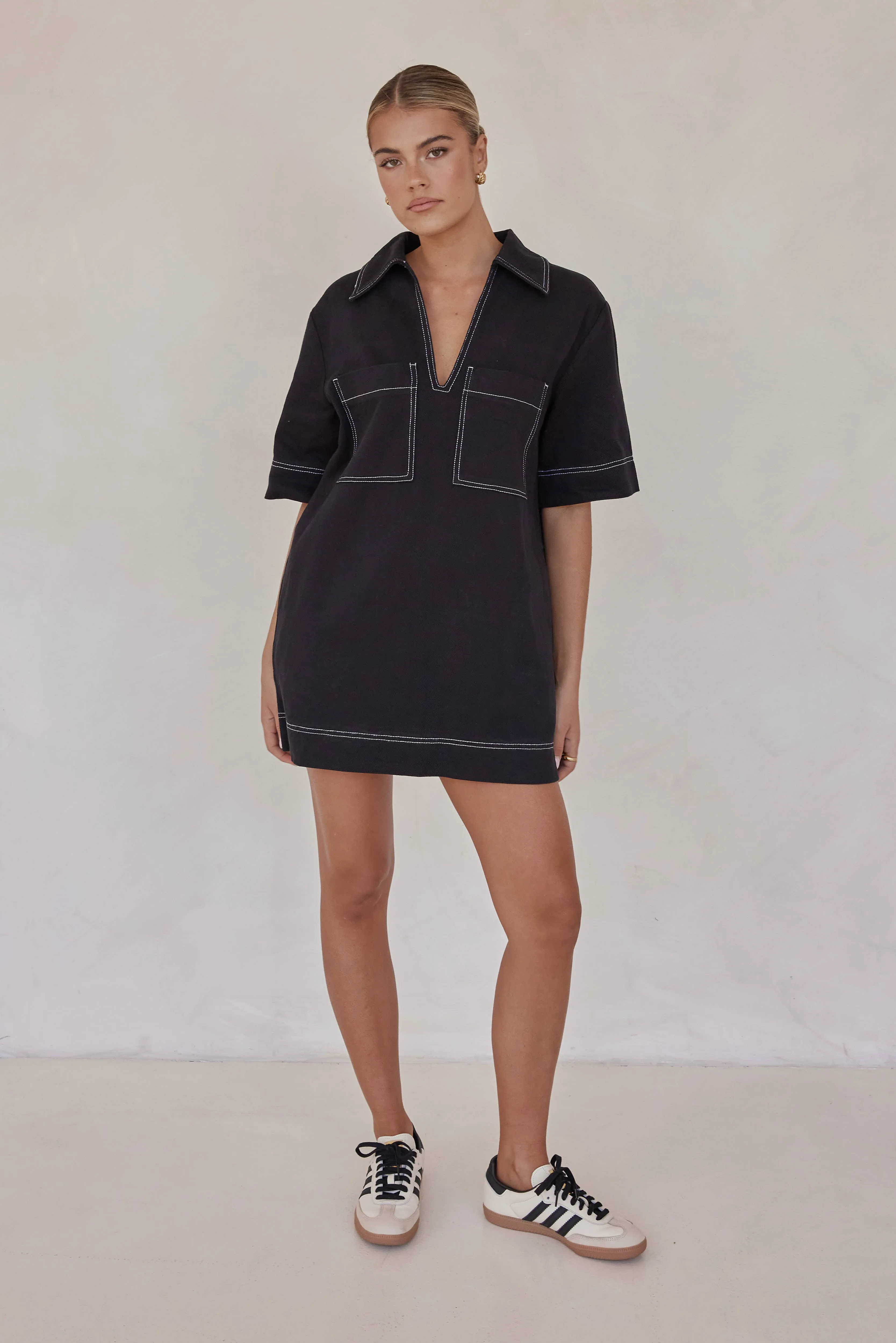 Tara Mini Dress (Black) sold by Runway Scout product image thumbnail 2