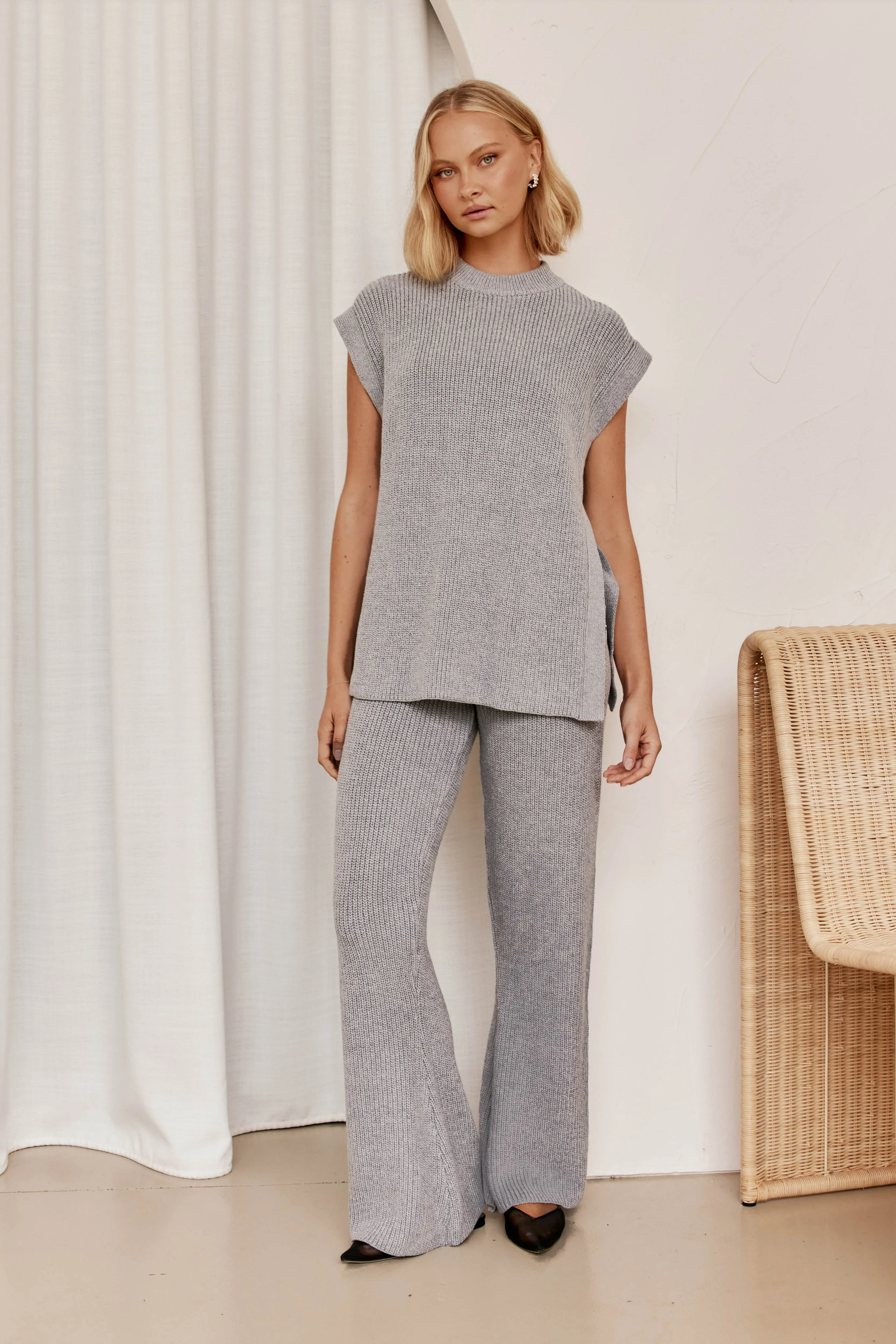 Finn Knit Top (Grey) sold by Runway Scout product image thumbnail 3