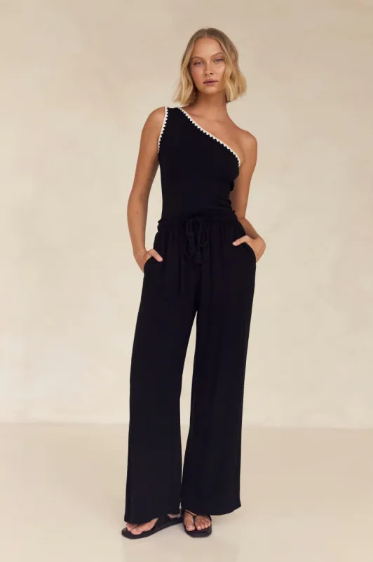 Lennox Pant (Black) sold by Runway Scout
