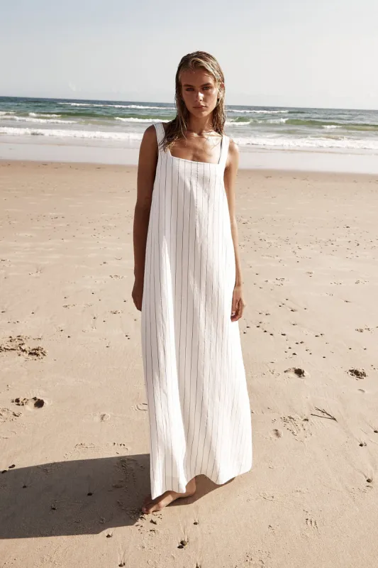 Cannes Maxi Dress (White) sold by Runway Scout