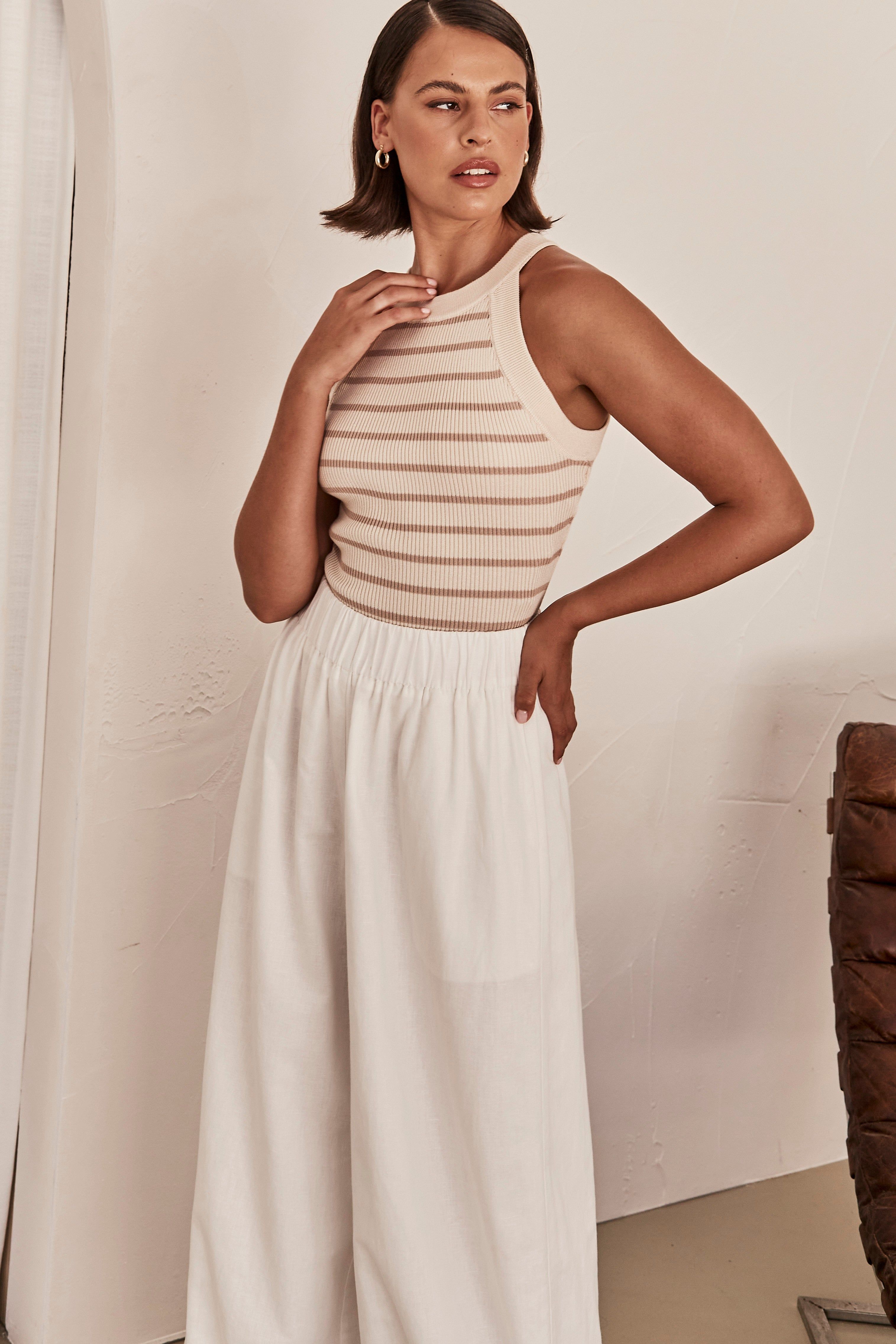 Landen Knit Top (Cream) sold by Runway Scout product image thumbnail 5