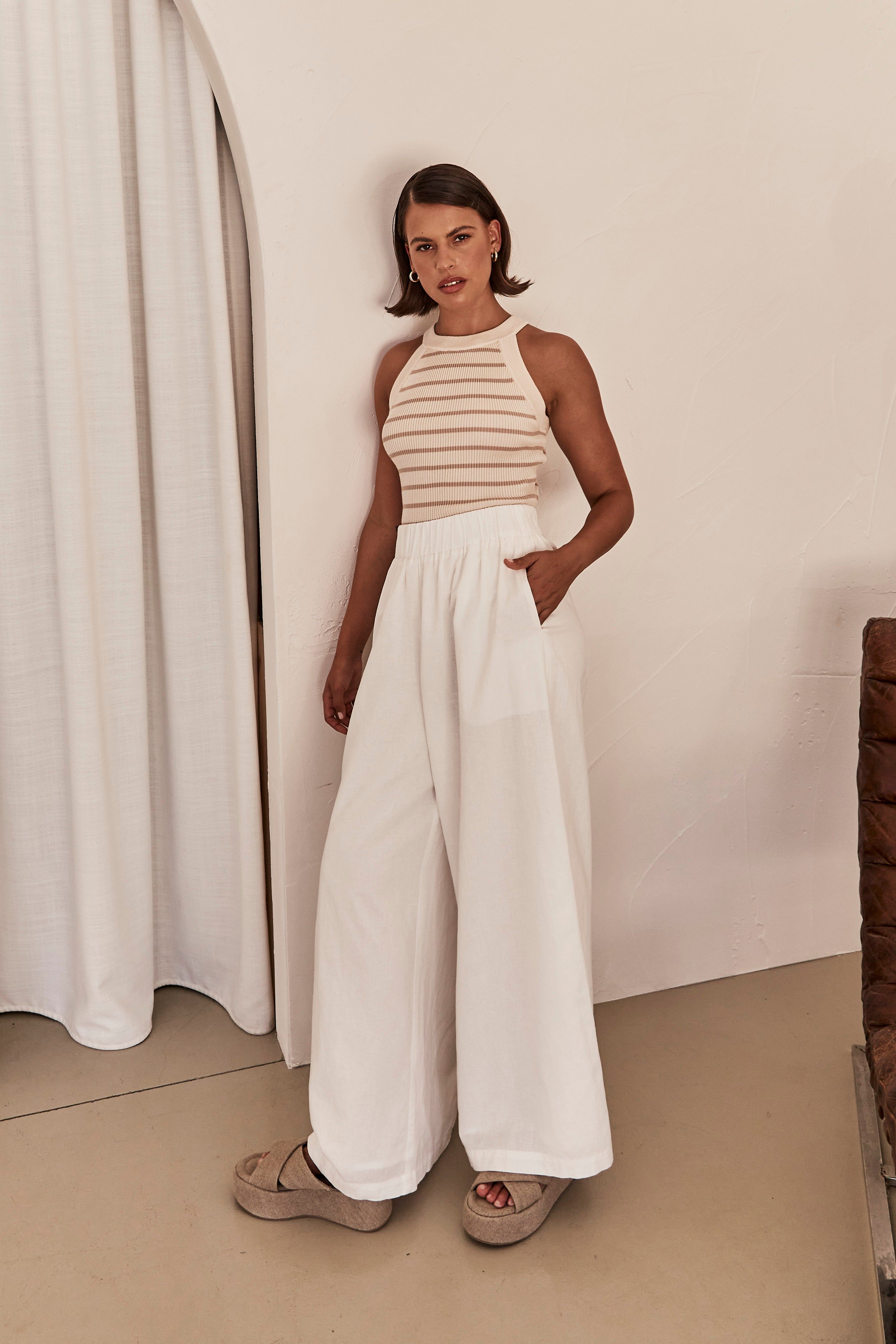 Landen Knit Top (Cream) sold by Runway Scout product image thumbnail 4