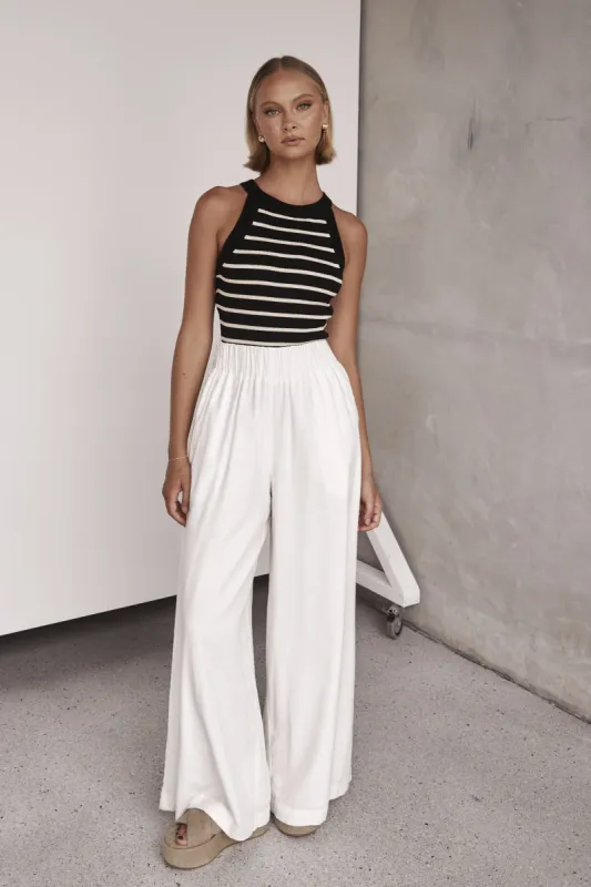 Landen Knit Top (Black) sold by Runway Scout