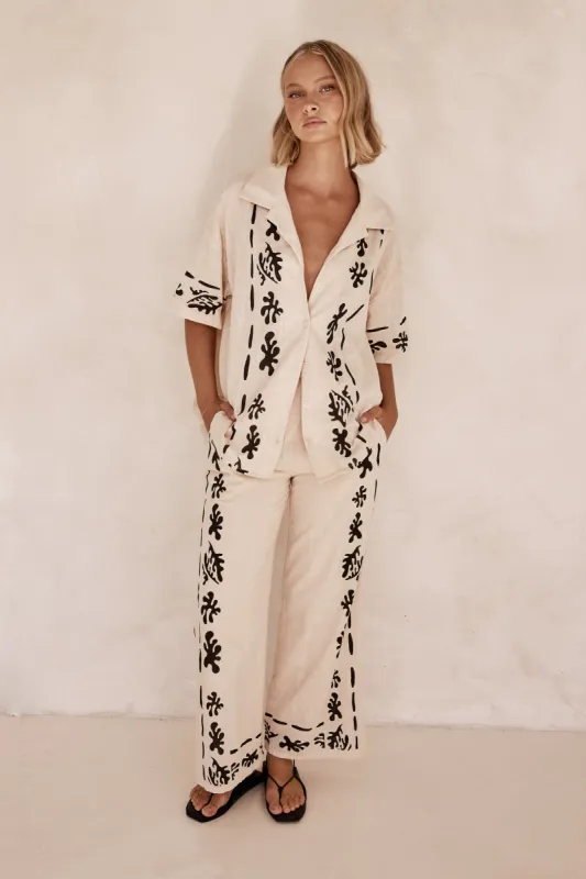 Fiji Pant (Cream) sold by Runway Scout